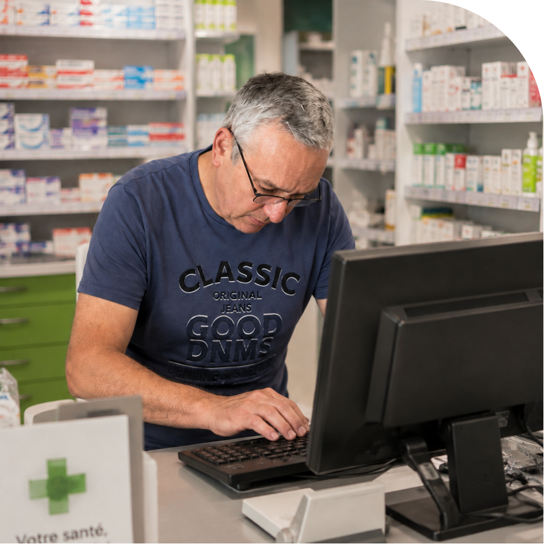 Accompagnement informatique en pharmacie